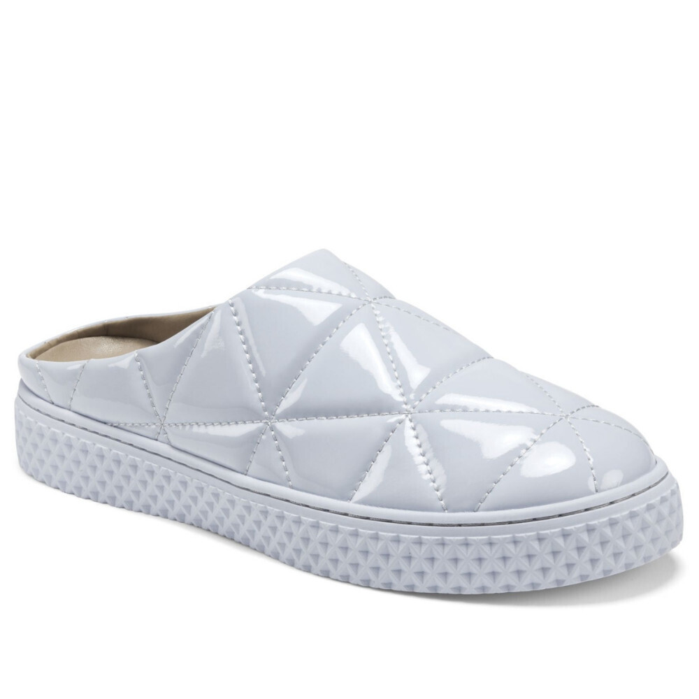Aerosoles Ella Slippers Women's 11 Blue Quilted Slip On Round Toe Mule GAL1071